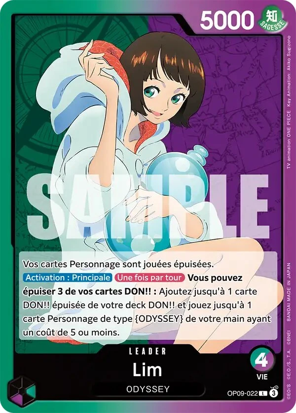 Carte One Piece française OP09-022 Lim