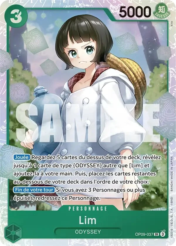 Carte One Piece française OP09-037 Lim