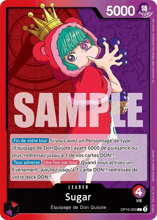 Carte One Piece française OP10-003 Sugar