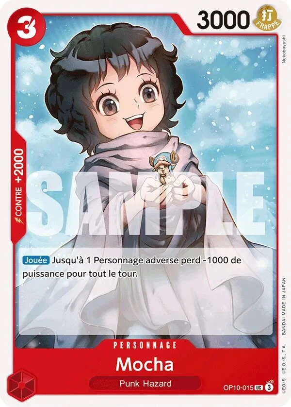 Carte One Piece française OP10-015 Mocha