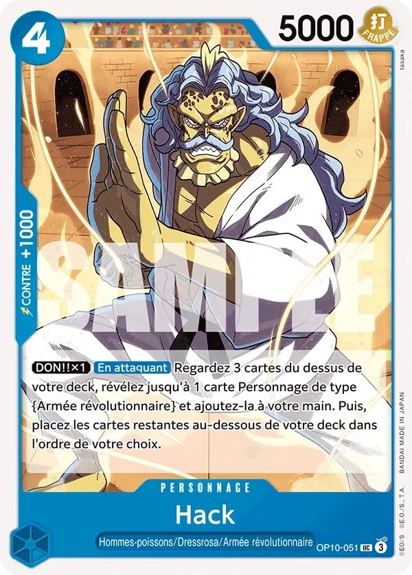 Carte One Piece française OP10-051 Hack