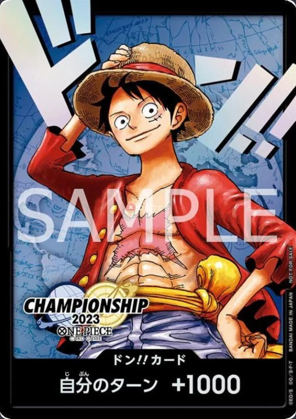 Carte Championship One Piece  DON!! Card Championship 2023