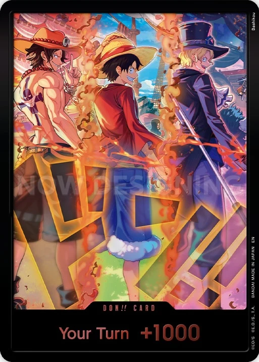 Carte One Piece anglaise DON!! Card