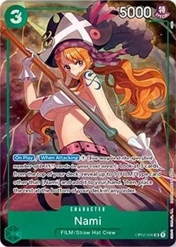 Carte One Piece anglaise OP02-036 Nami