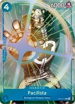 Carte One Piece anglaise ST03-012 Pacifista