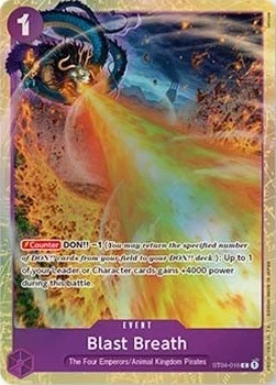 Carte One Piece anglaise ST04-016 Blast Breath