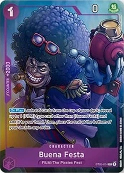 Carte One Piece anglaise ST05-014 Buena Festa