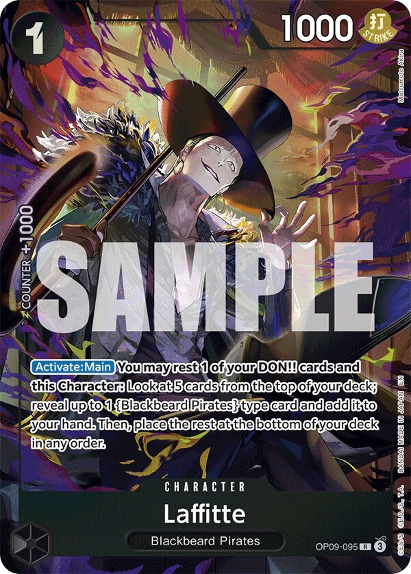 Carte One Piece anglaise Laffitte OP09-095 R