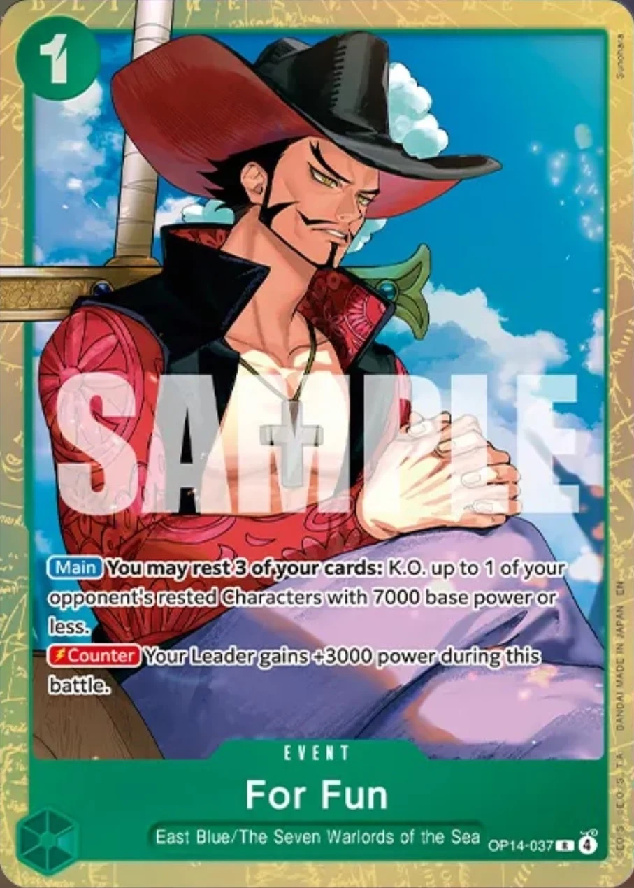 Carte One Piece anglaise For Fun OP14-037 R
