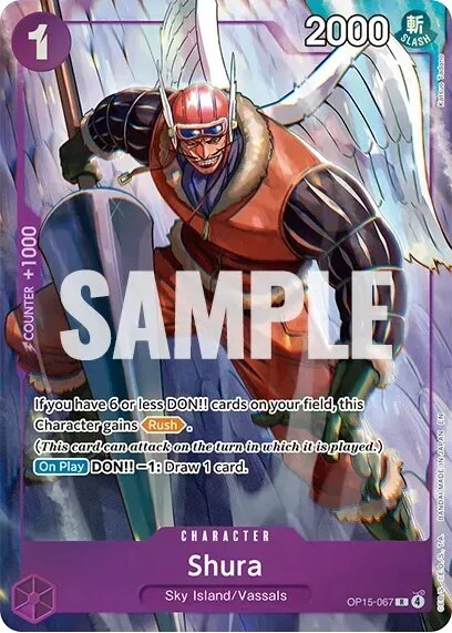 Carte One Piece anglaise OP15-067 Shura