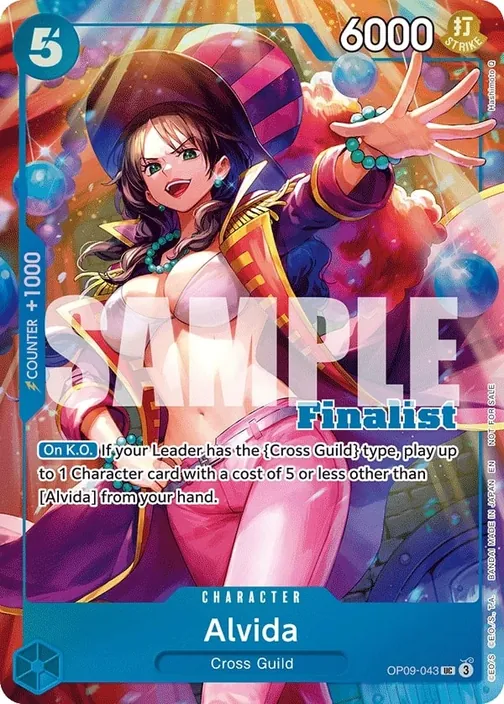 Carte One Piece anglaise OP09-043 Alvida