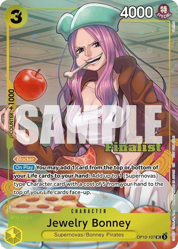 Carte One Piece anglaise Jewelry Bonney OP10-107 UC