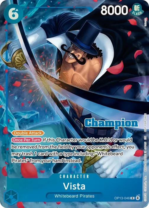 Carte One Piece anglaise OP13-046 Vista (version 2)