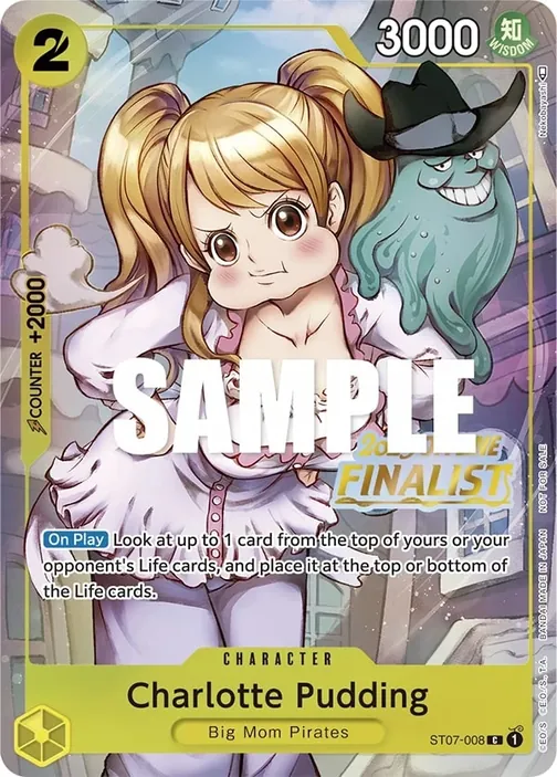 Carte One Piece anglaise ST07-008 Charlotte Pudding