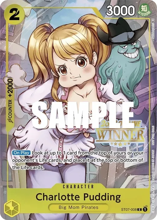 Carte One Piece anglaise ST07-008 Charlotte Pudding (version 2)