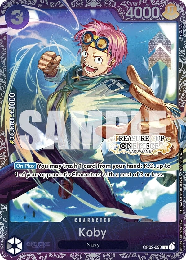 Carte One Piece anglaise Koby OP02-098 R