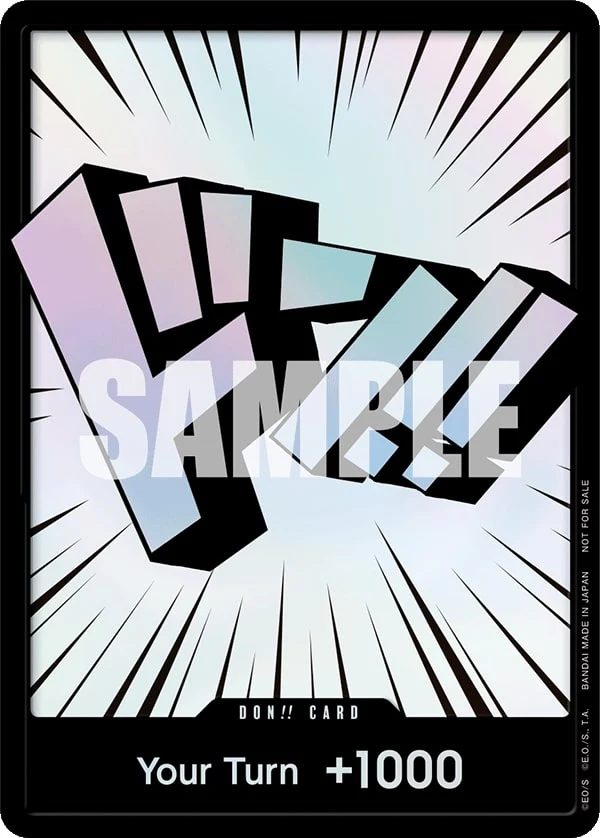 Carte One Piece anglaise DON!! Card -Holo-