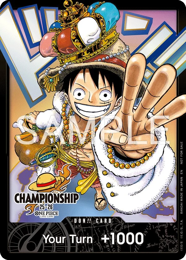 Carte One Piece anglaise DON!! World 25-26