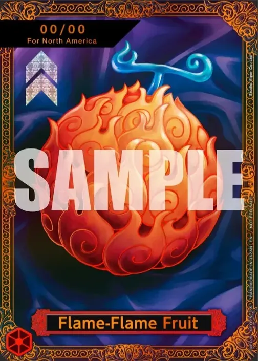 Carte One Piece anglaise  DON!! Winner Flame-Flame Fruit (version 5)