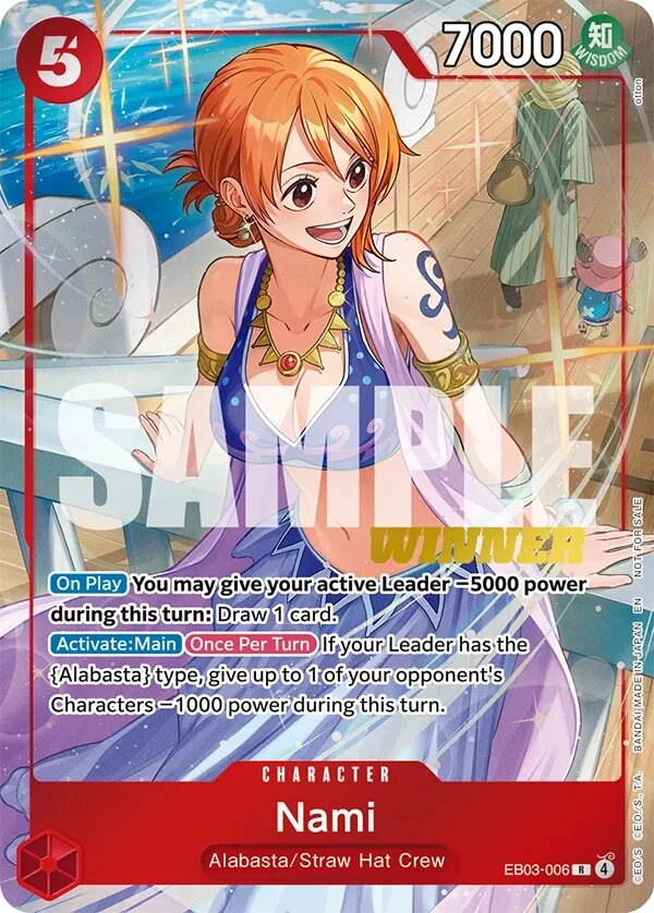 EB03-006 Nami illustrée par otton (édition anglaise)