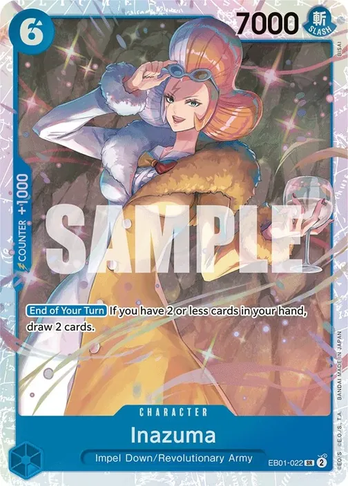 Carte One Piece anglaise EB01-022 Inazuma