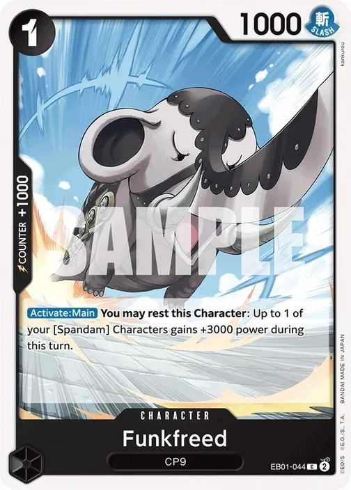 Carte One Piece anglaise EB01-044 Funkfreed