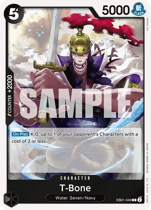 Carte One Piece anglaise EB01-049 T-Bone