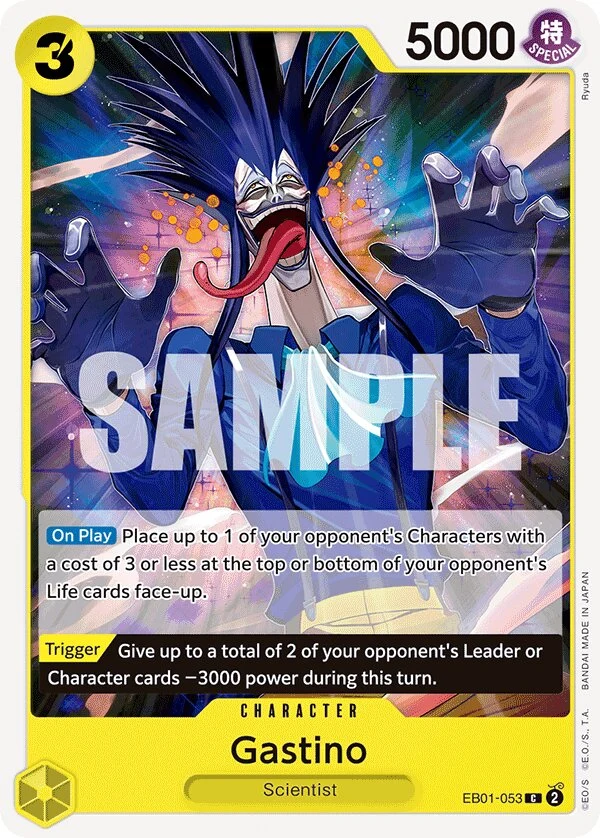 Carte One Piece anglaise Gastino EB01-053 C