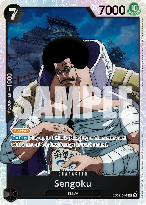 Carte One Piece anglaise EB02-044 Sengoku