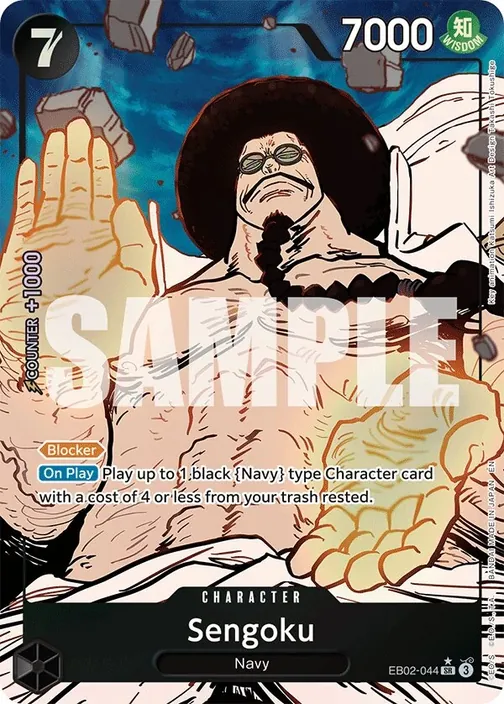 Carte One Piece anglaise EB02-044 Sengoku (version 2)