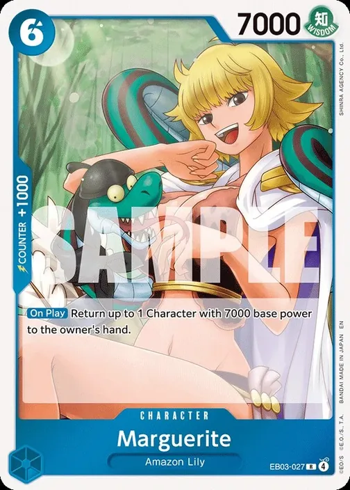 Carte One Piece anglaise EB03-027 Marguerite