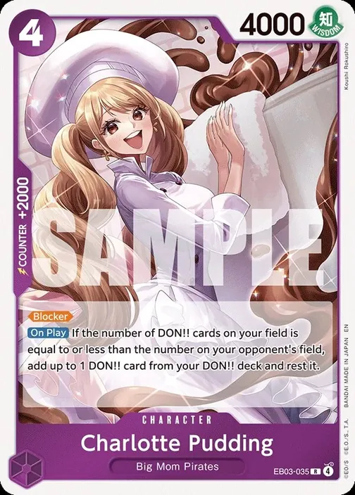 Carte One Piece anglaise EB03-035 Charlotte Pudding