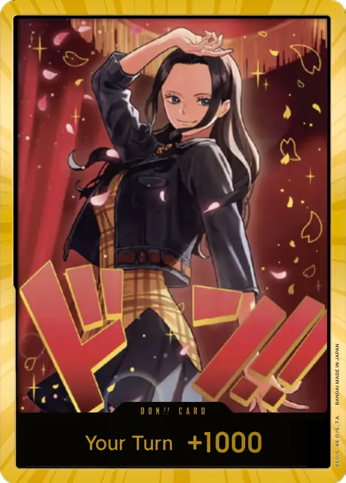 Carte One Piece anglaise  DON!! Card Robin (version 7)
