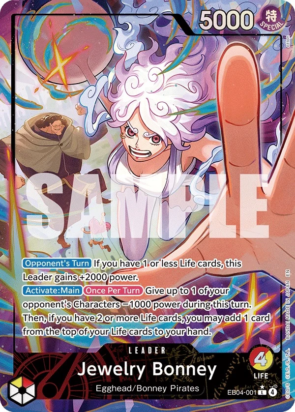 Carte One Piece anglaise Jewelry Bonney EB04-001 L