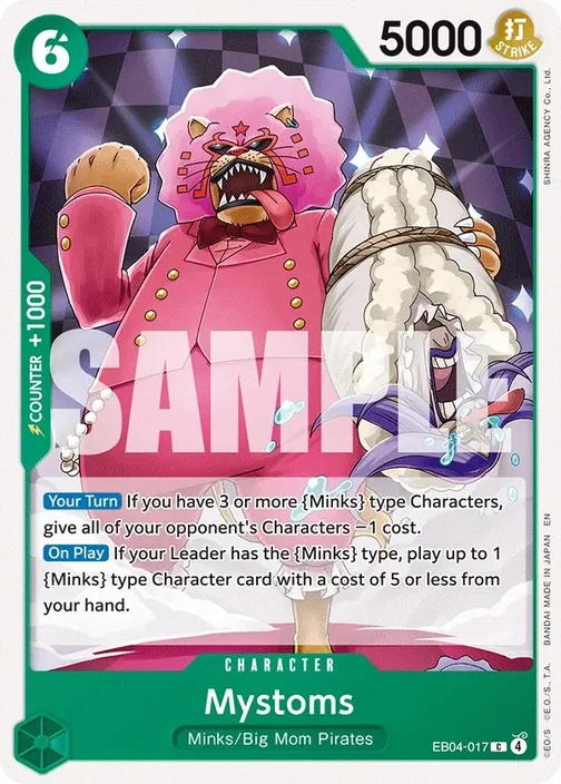 Carte One Piece anglaise EB04-017 Mystoms