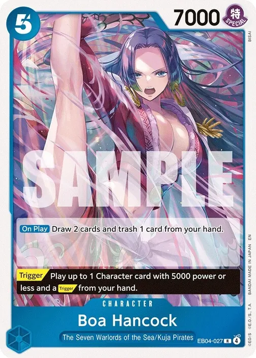 Carte One Piece anglaise EB04-027 Boa Hancock