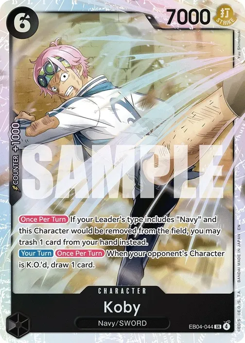Carte One Piece anglaise EB04-044 Koby