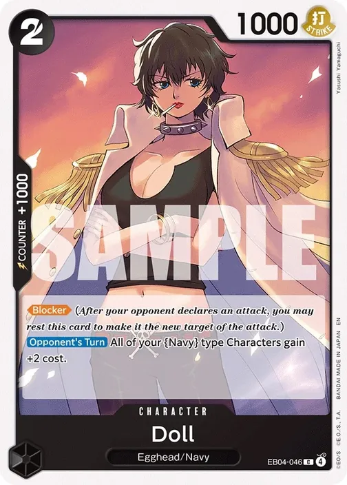 Carte One Piece anglaise EB04-046 Doll