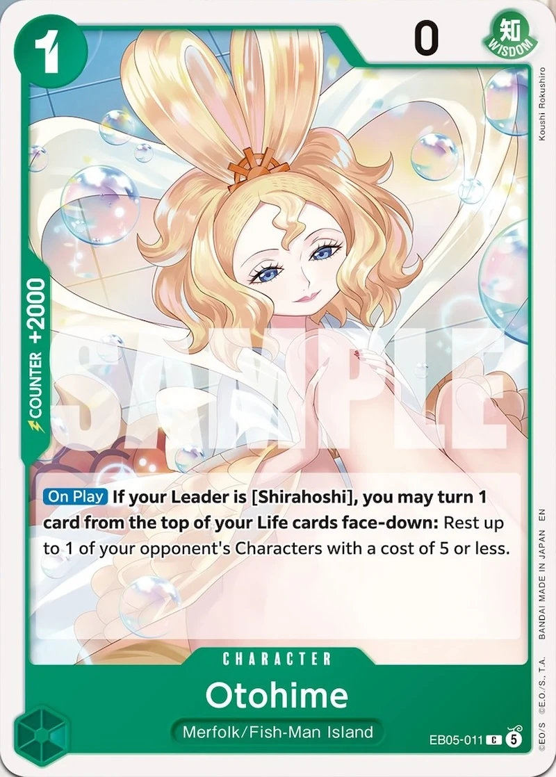Carte One Piece anglaise Otohime EB05-011 C
