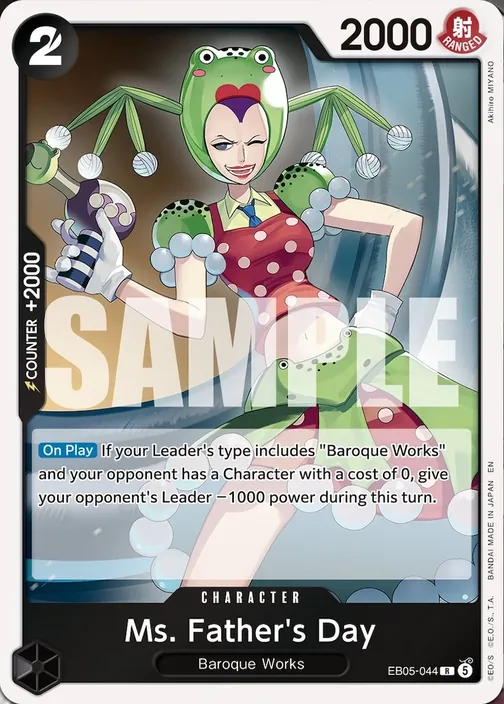 Carte One Piece anglaise EB05-044 Ms. Father's Day