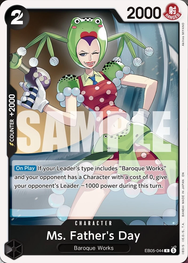 Carte One Piece anglaise Ms. Father's Day EB05-044 R