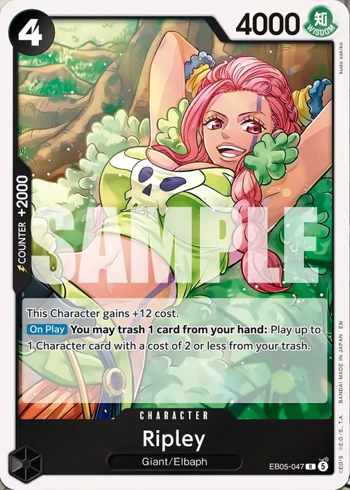 Carte One Piece anglaise EB05-047 Ripley
