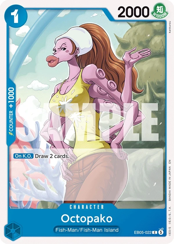 EB05-022 Octopako illustrée par kankurou (édition anglaise)