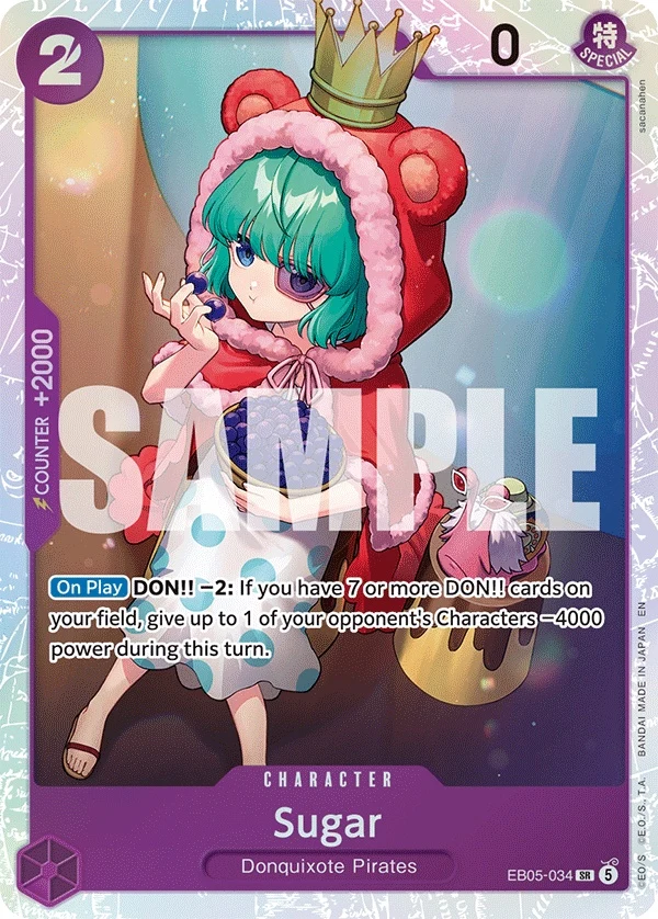 Carte One Piece anglaise Sugar EB05-034 SR