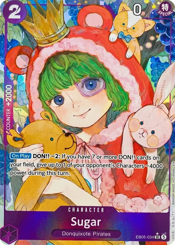 Carte One Piece anglaise Sugar EB05-034 SR