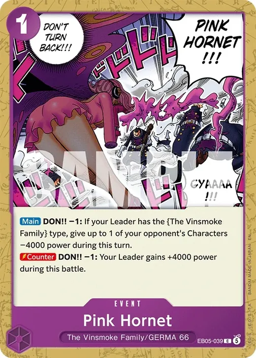Pink Hornet EB05-039