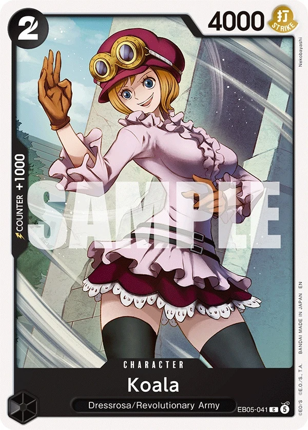 Carte One Piece anglaise Koala EB05-041 C