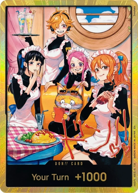 Carte One Piece anglaise DON!! Card