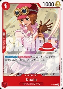 Carte One Piece anglaise P-069 Koala (version 2)