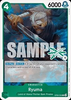 Carte One Piece anglaise OP06-036 Ryuma